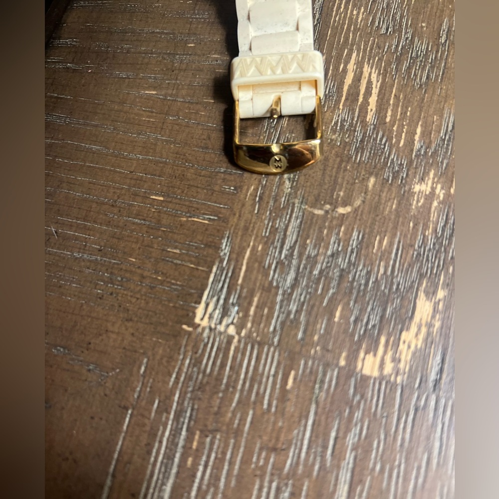 Michele Gold Watch Silicone Band - Picture 6 of 6